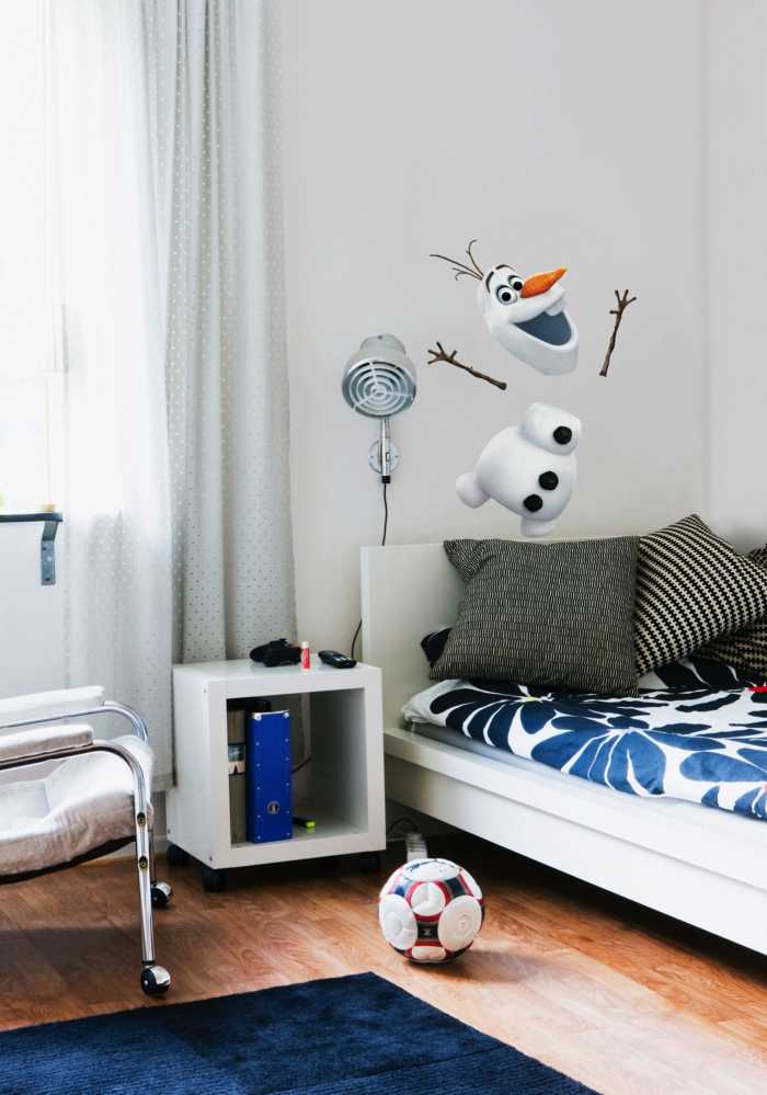 Sticker mural Frozen Olaf