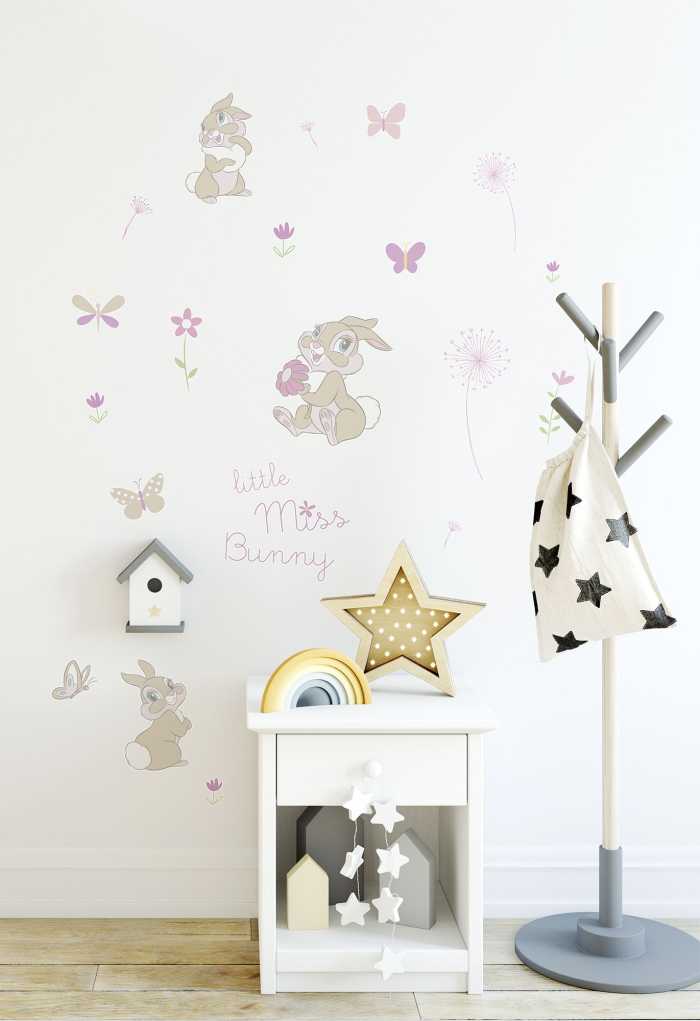 Sticker mural Little Miss Bunny