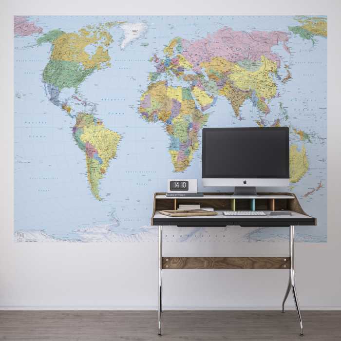Photo murale World Map