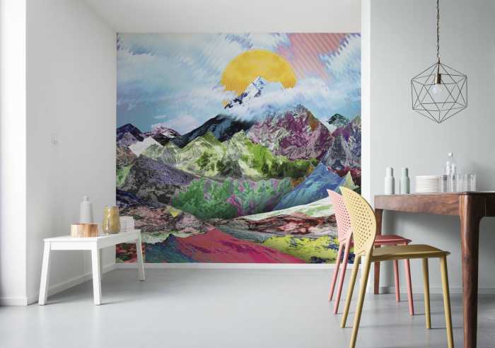 Photo murale intissé impression numérique Mountain Top