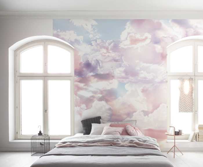 Poster XXL impression numérique Clouds