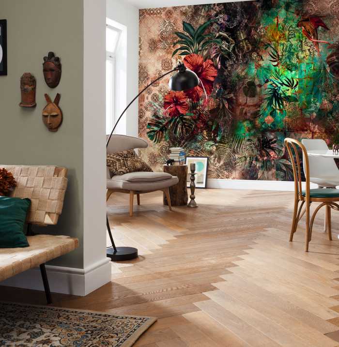 Intissé Standard Le monde des Plantes