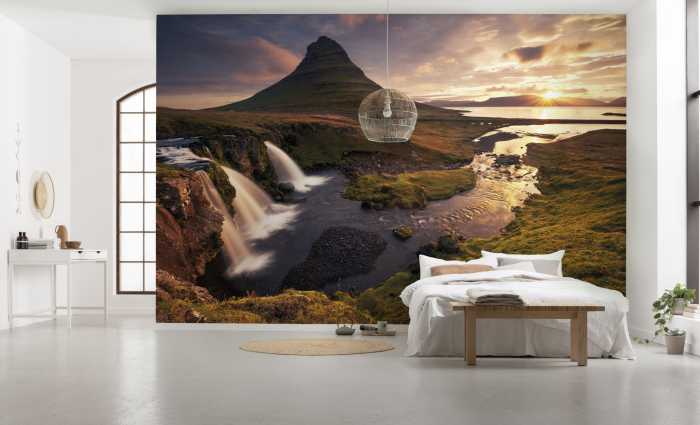 Poster XXL impression numérique Guten Morgen auf Isländisch