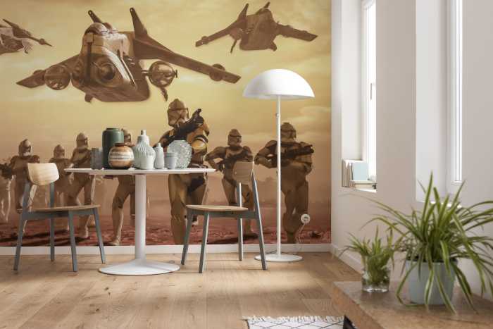 Photo murale intissé impression numérique Star Wars Classic Clone Trooper