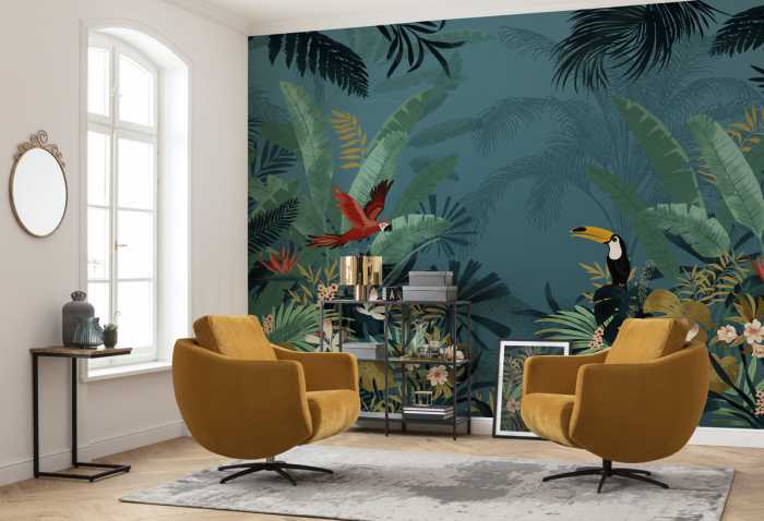 Photo murale intissé Enchanted Jungle