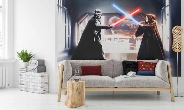 Intissé Premium Star Wars Vader vs. Kenobi