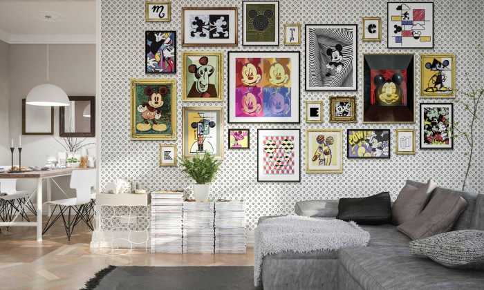Intissé Premium Mickey Art Collection