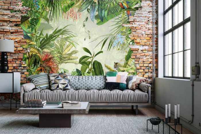 Intissé Premium Jungle View Bricklane