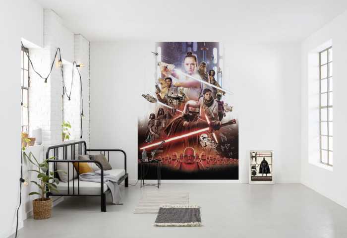 Papier Star Wars Movie Poster Rey