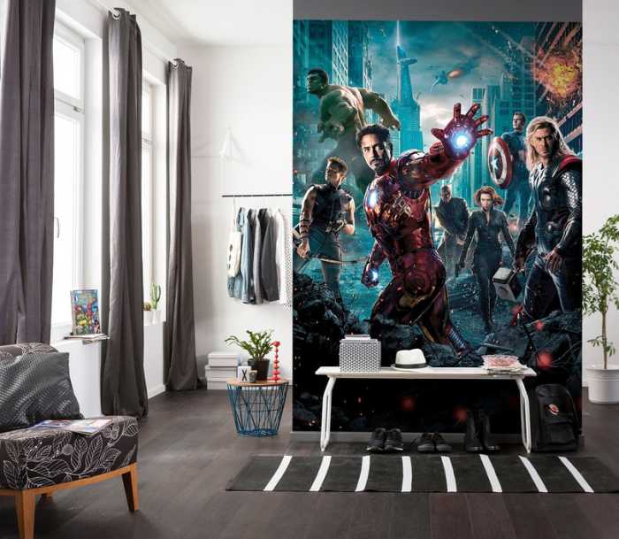 Papier Avengers Movie Poster