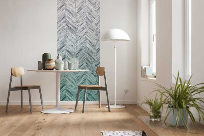 Intissé Premium Herringbone Mint Panel