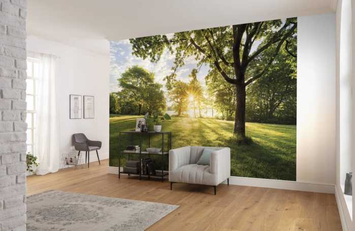 Photo murale sur papier Golden Moment