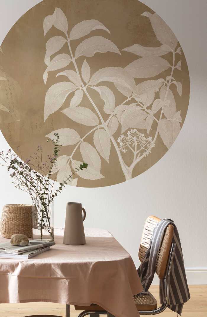 Photomural rond Blooming Branch