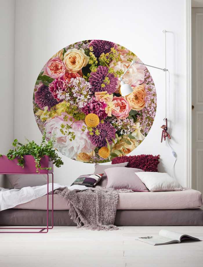 Photomural rond Frescas
