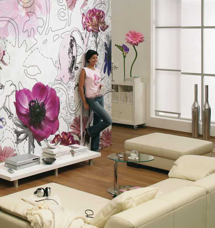 Sticker mural Fiore