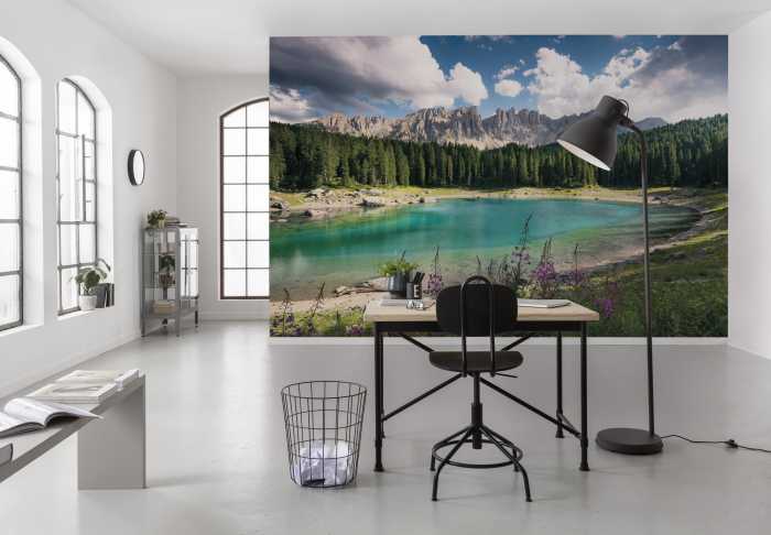 Photo murale intissé impression numérique Dolomitenjuwel