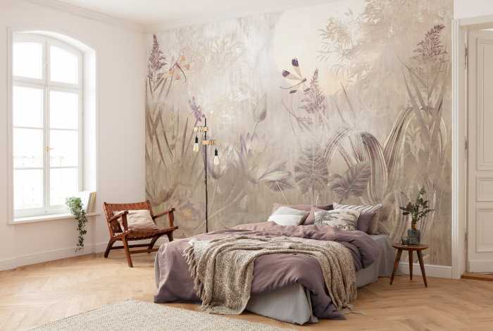 Photo murale intissé impression numérique Dragonfly Pond