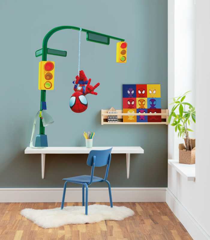 Sticker mural Spidey and His Amazing Friends Lamp Swing