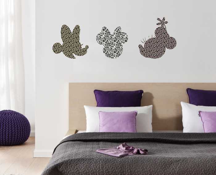Sticker mural Minnie Art