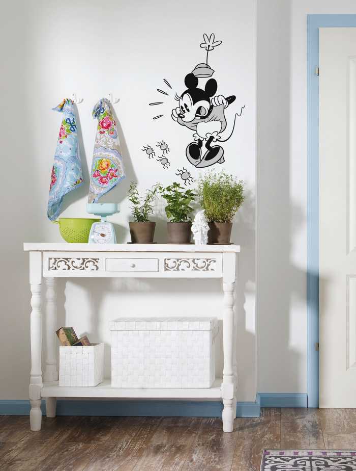 Sticker mural Minnie Scream