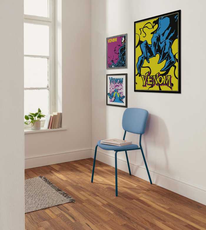 Poster d'art Marvel Venom Colourful Stare