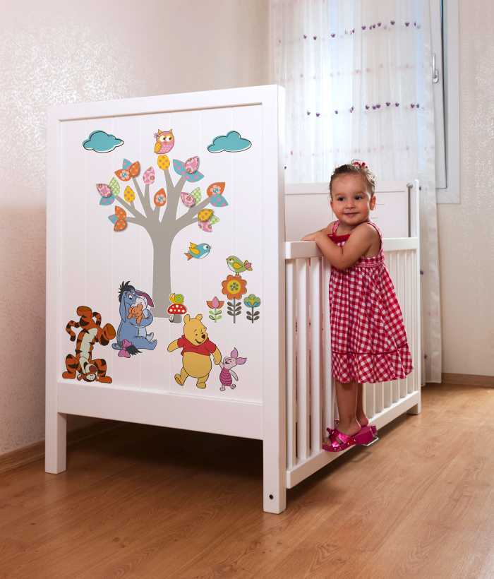 Sticker mural Winnie Pooh Nature Lovers