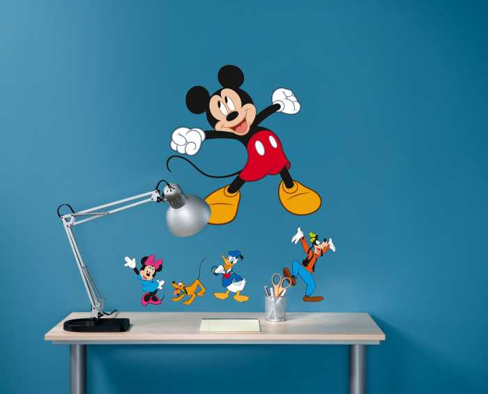 Sticker mural Mickey and Friends