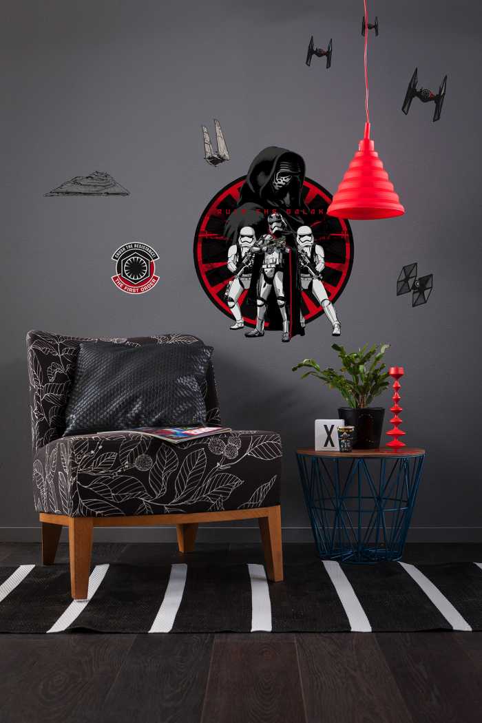 Sticker mural Star Wars First Order