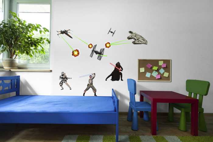 Sticker mural Star Wars EP7