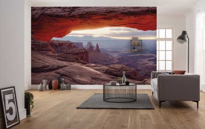 Photo murale intissé impression numérique Mesa Arch