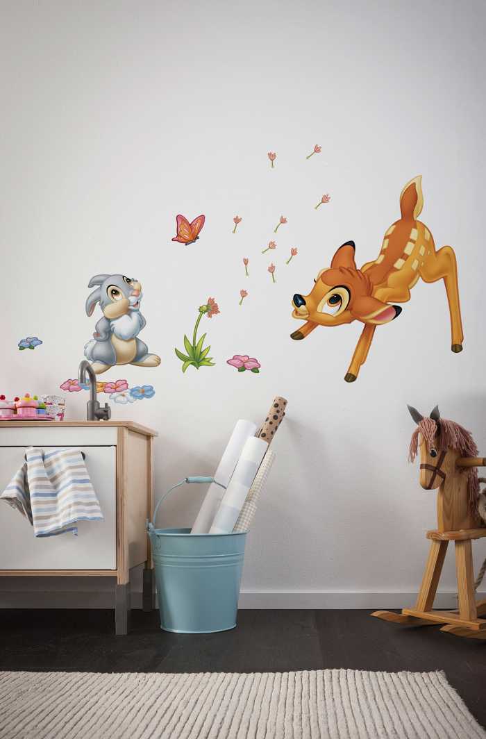 Sticker mural Bambi