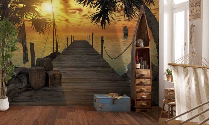 Photo murale Treasure Island