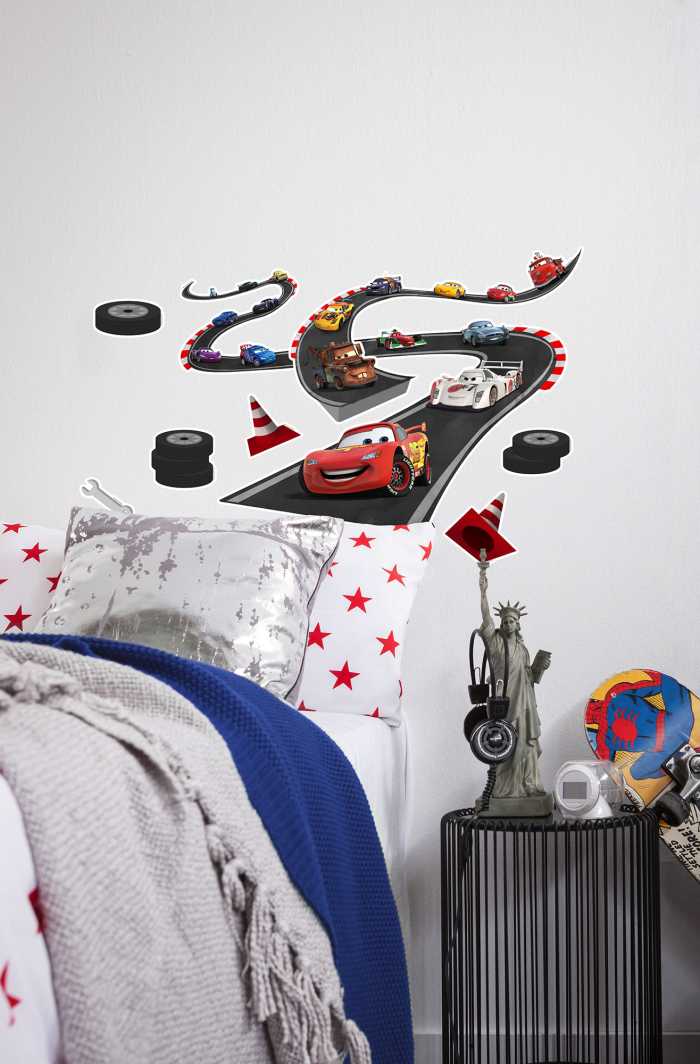 Sticker mural Cars Track