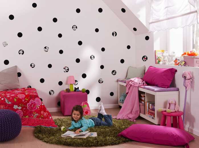 Sticker mural 101 Dalmatiner Dots