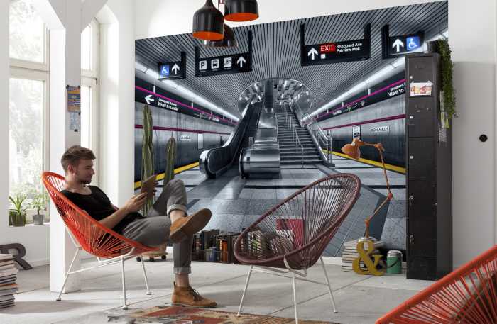 Photo murale Subway