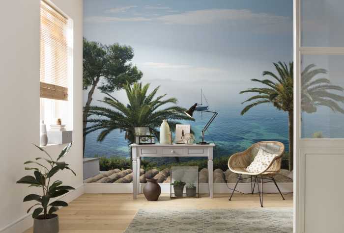 Photo murale intissé impression numérique Paradise View