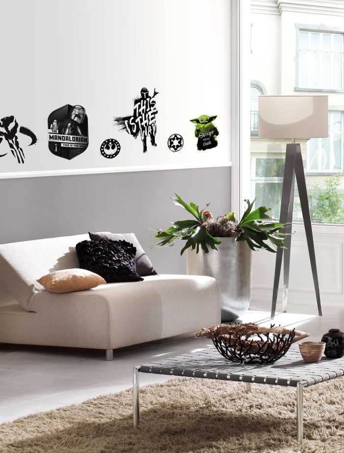 Sticker mural Mandalorian Legend