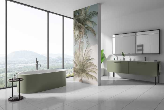 Photo murale intissé impression numérique Palm Oasis