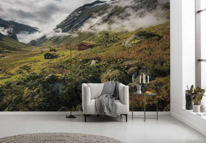 Photo murale intissé impression numérique Pure Norway