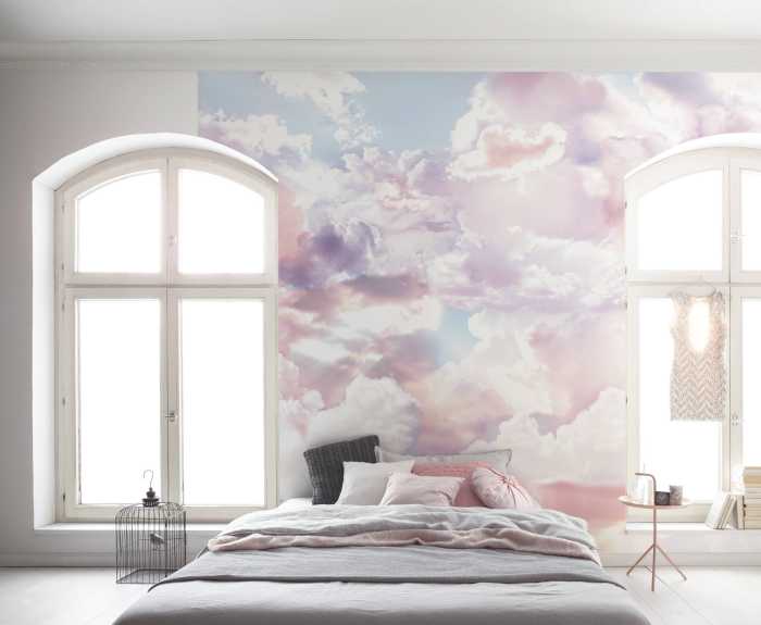 Photo murale intissé impression numérique Clouds