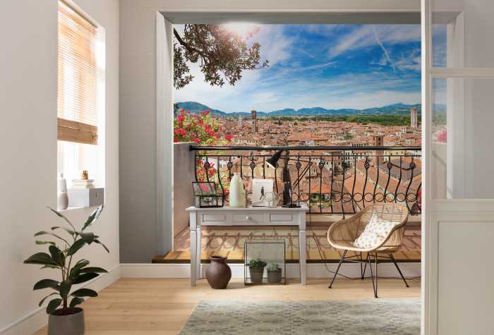 Photo murale intissé Balcony