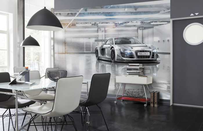 Photo murale Audi R8 Le Mans