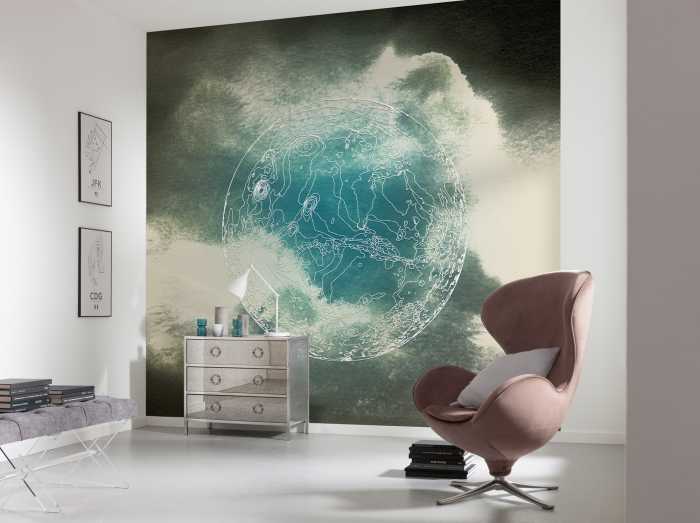 Photo murale intissé impression numérique Surreal Planet