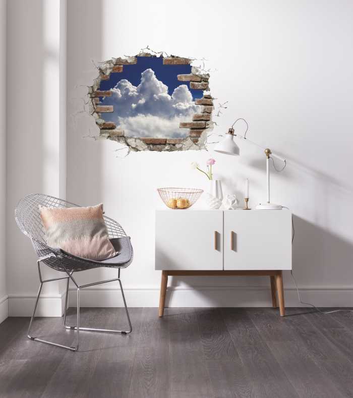 Sticker mural Break out Clouds