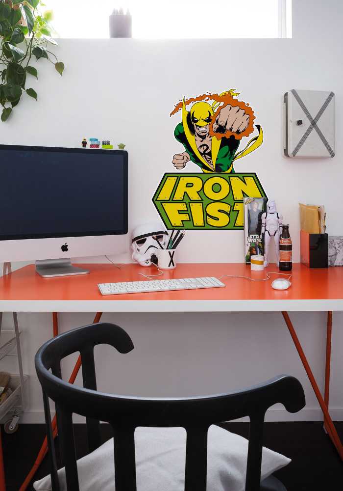 Sticker mural Iron Fist Comic