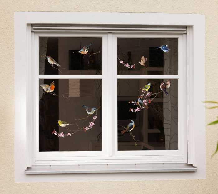 Sticker fenêtre Birds