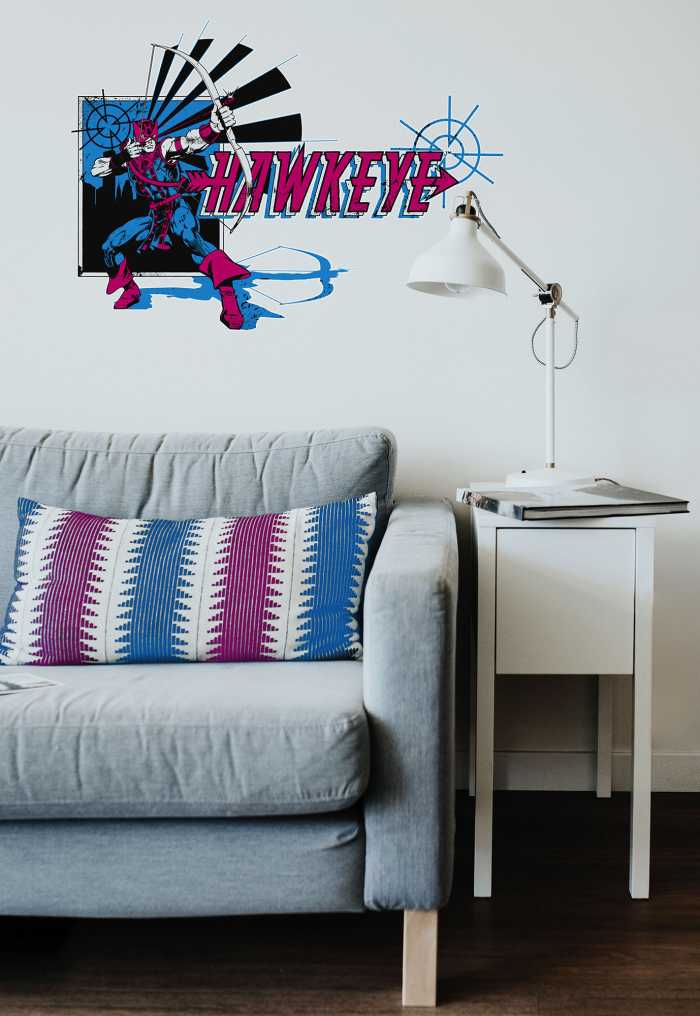 Sticker mural Hawkeye Comic Classic