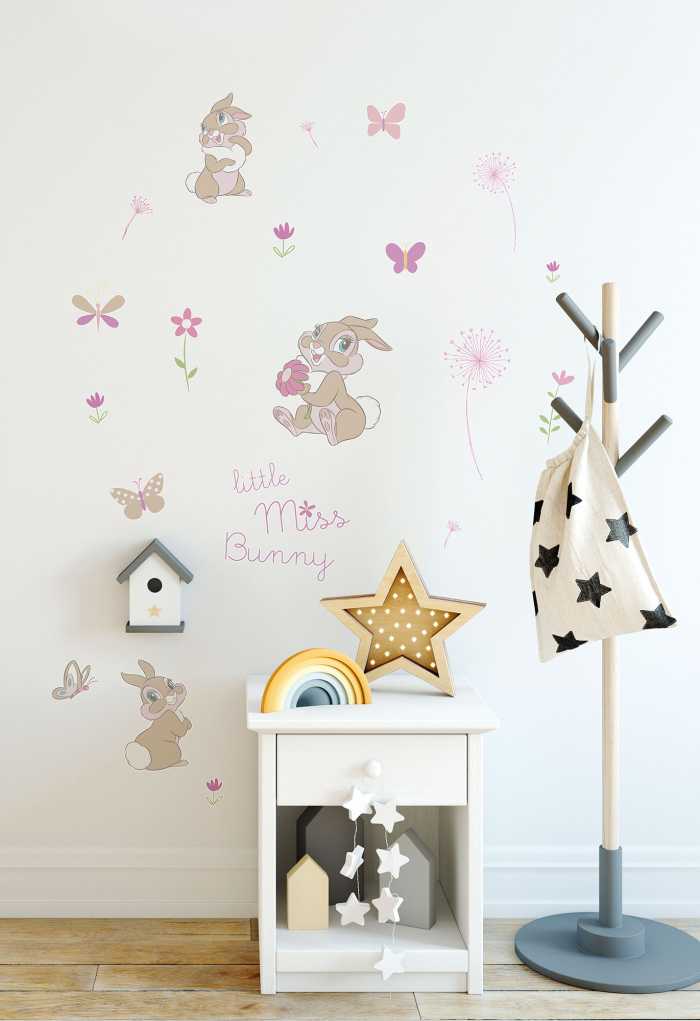 Sticker mural Little Miss Bunny