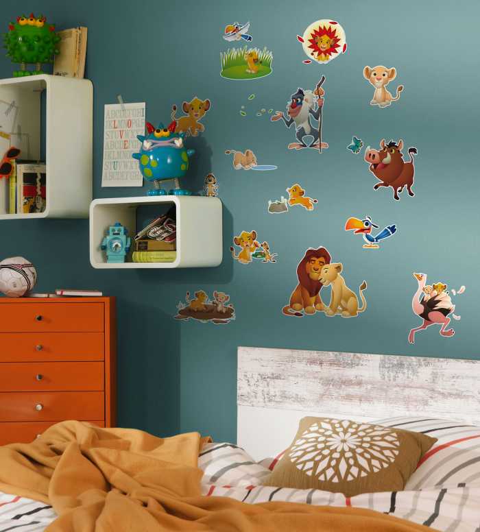 Sticker mural Lion King Wildlife