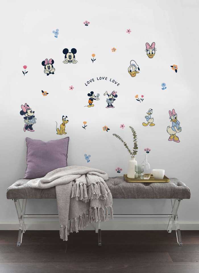 Sticker mural Love Love Love